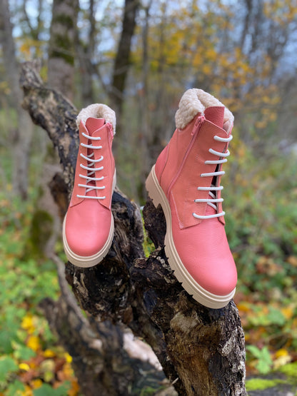 Peach Booties